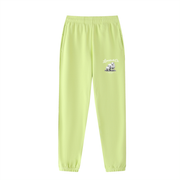 Marked Sweatpants | Monochrome White