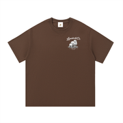 Marked Tee | Monochrome White