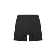 Women's Marked Biker Shorts | Monochrome White