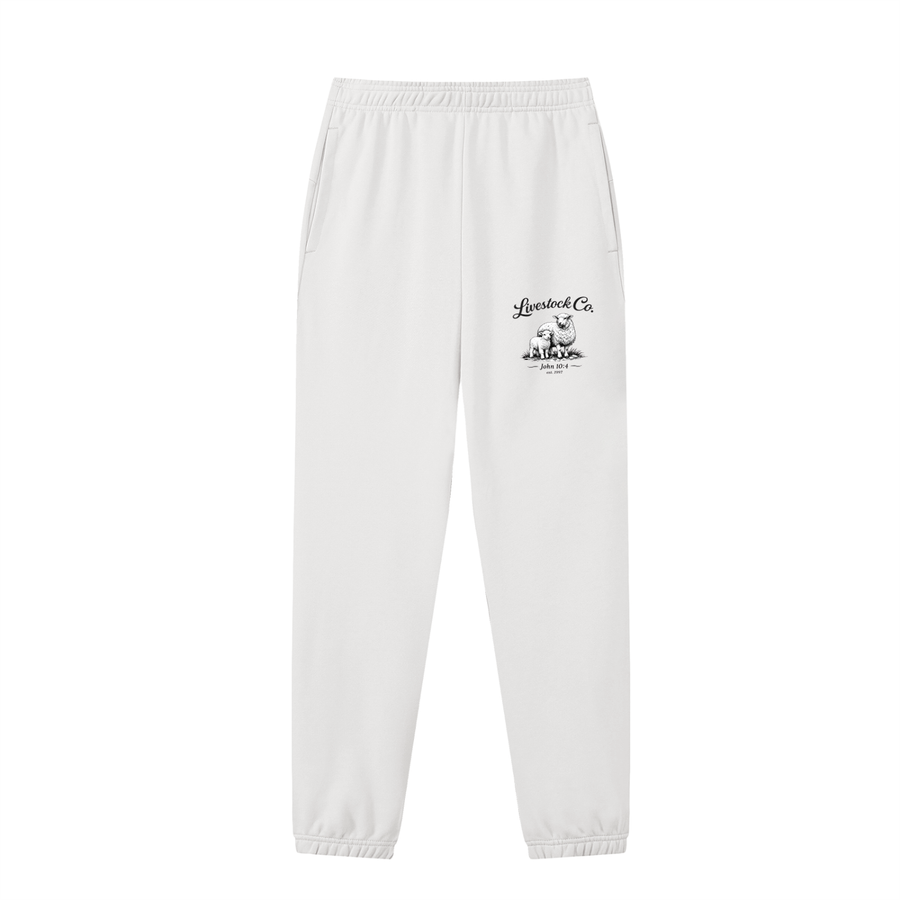 Marked Sweatpants | Monochrome Black