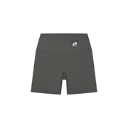 Women's Marked Biker Shorts | Monochrome Black