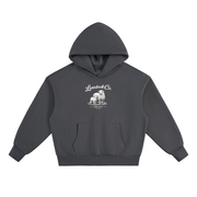 Marked Hoodie | Monochrome White