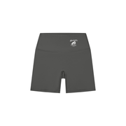 Women's Marked Biker Shorts | Monochrome White