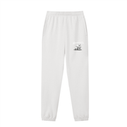 Marked Sweatpants | Monochrome White