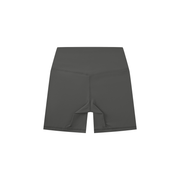 Women's Marked Biker Shorts | Monochrome Black