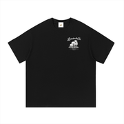 Marked Tee | Monochrome White