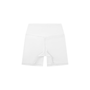 Women's Marked Biker Shorts | Monochrome Black