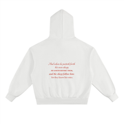Marked Hoodie - Scripture Edition | Monochrome Black